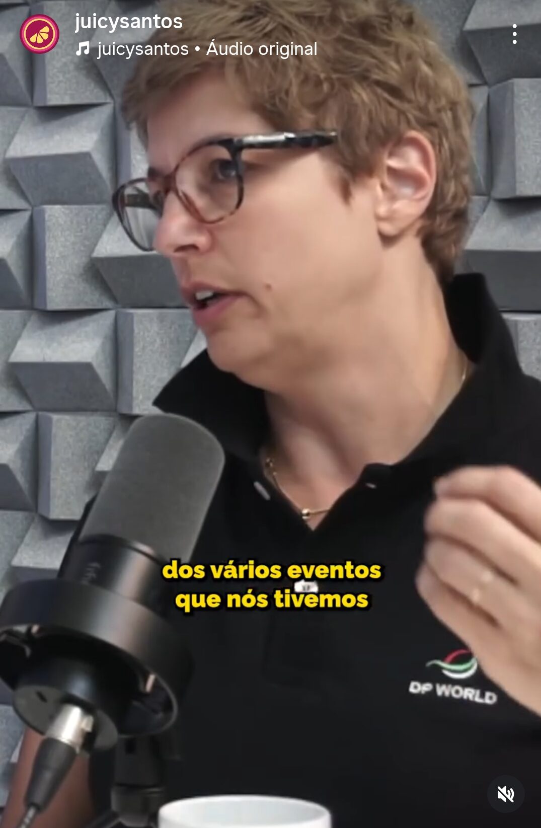 Vídeo publicado pelo Juicy Santos